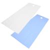 2pcs Disposable Bed Sheets Breathable Waterproof Polyester Massage Bed Cover for Beauty Salon(White