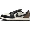 Air 1 Retro Low OG PS Mocha Kids Sneakers White Black Dark-Mocha FQ5436-102