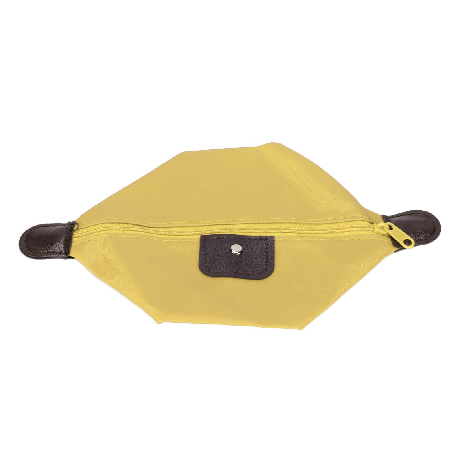 

Водонепроницаемая нейлоновая косметичка-пельмень, многофункциональная портативная сумка для хранения макияжа для жёлтый