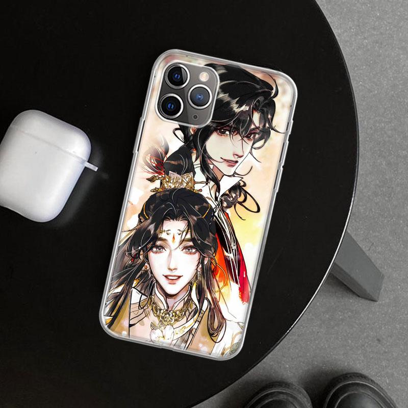 

Heaven Official s Blessing Phone Case Cover for iPhone 11 12 13 Mini 14 15 Plus 16 Pro Max 17 Air 7 8 + SE Art Customized Fundas iPhone 11