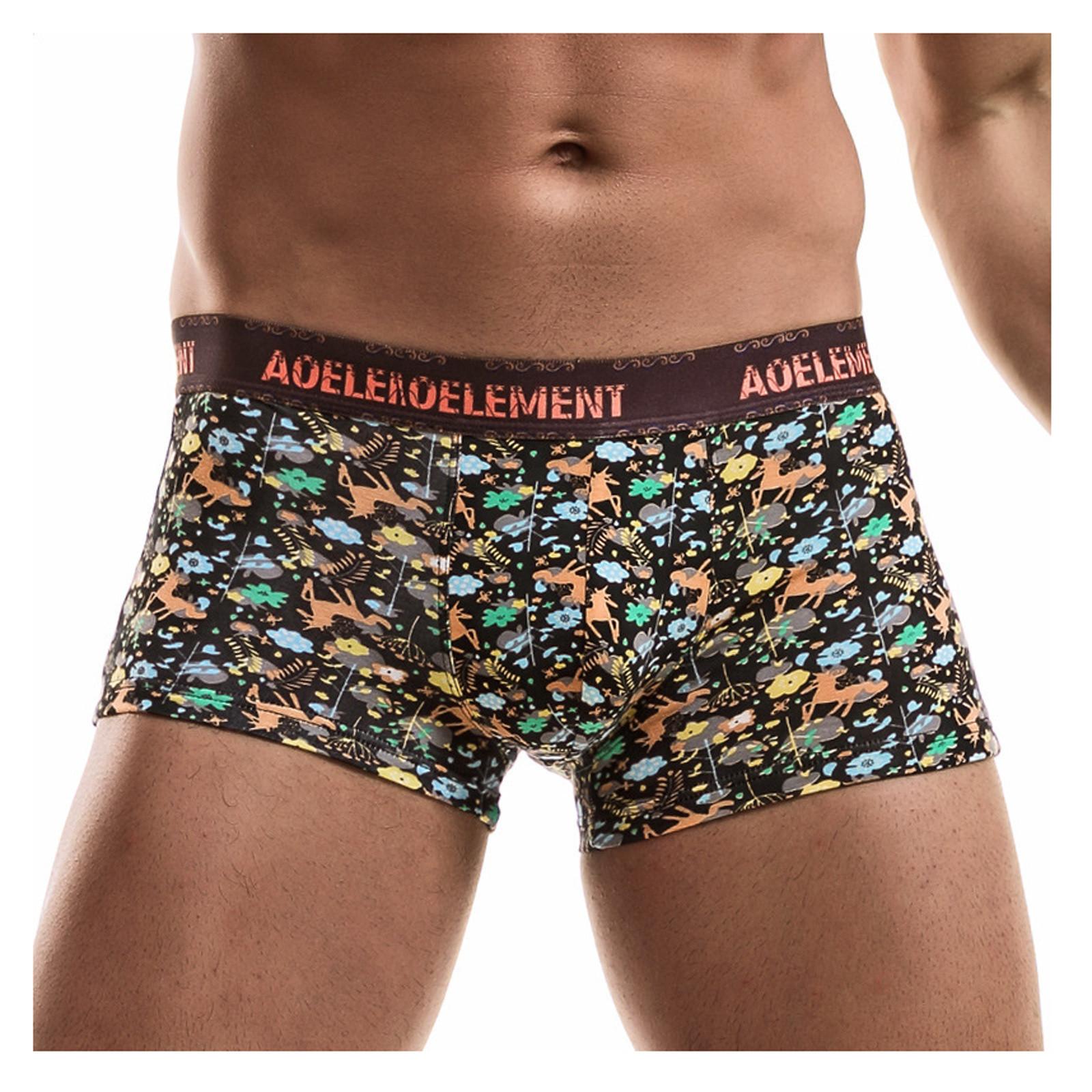 Мужское нижнее белье из ткани с принтом — фото 7