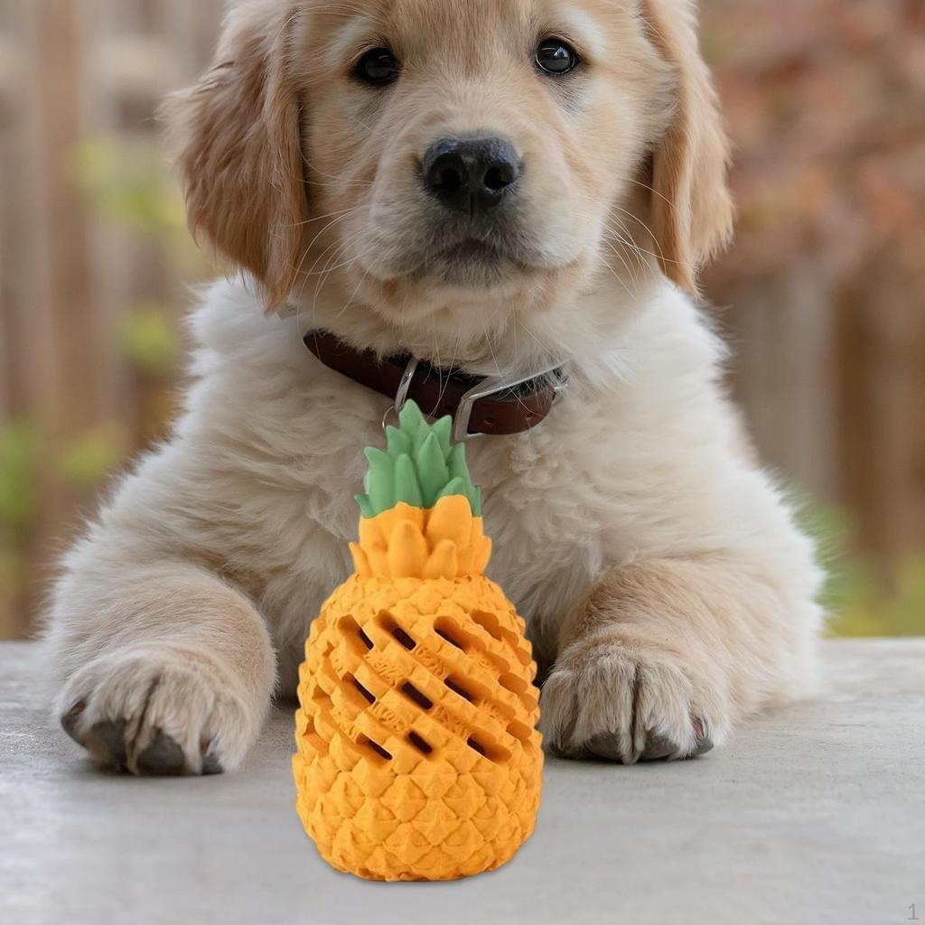 Dog Treat Dispenser Chew Toy Feeding Puzzle Entertainment Toughness Leak Food Interactive