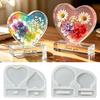 Durable Silicone Mold Heart Shape Crafts Casting Molds Resin Mold  Valentine's Day Gift
