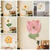 Slient Decor Flower Creative Clock 30cm Home Clock Fashion Simple Wall Clock  Birthday Gifts