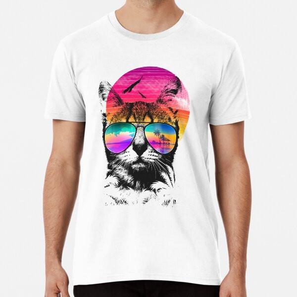 Summer Cat T-Shirt S-5XL Best T-Shirt