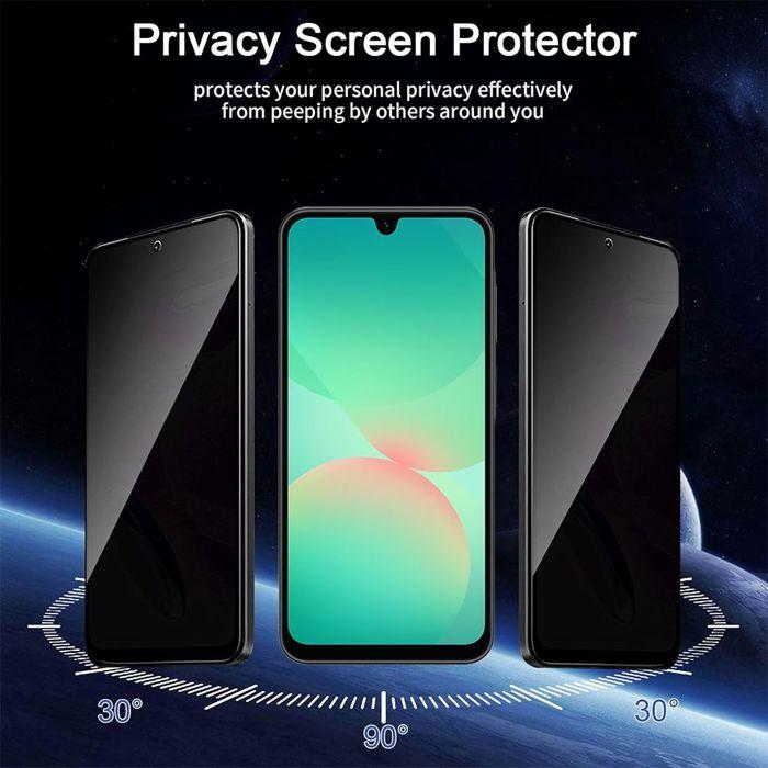 Tempered Glasses - Booling - for Samsung Galaxy A26 5G - Anti-Spy - Shockproof - Scratch-Resistant