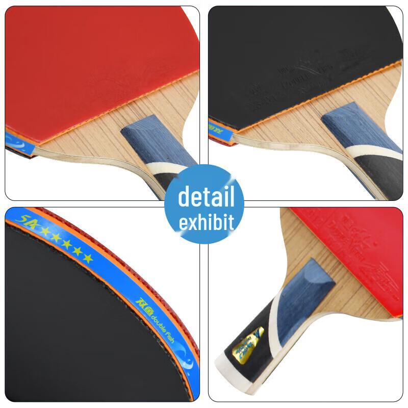 Double Fish 5-Star Penhold Table Tennis Racket