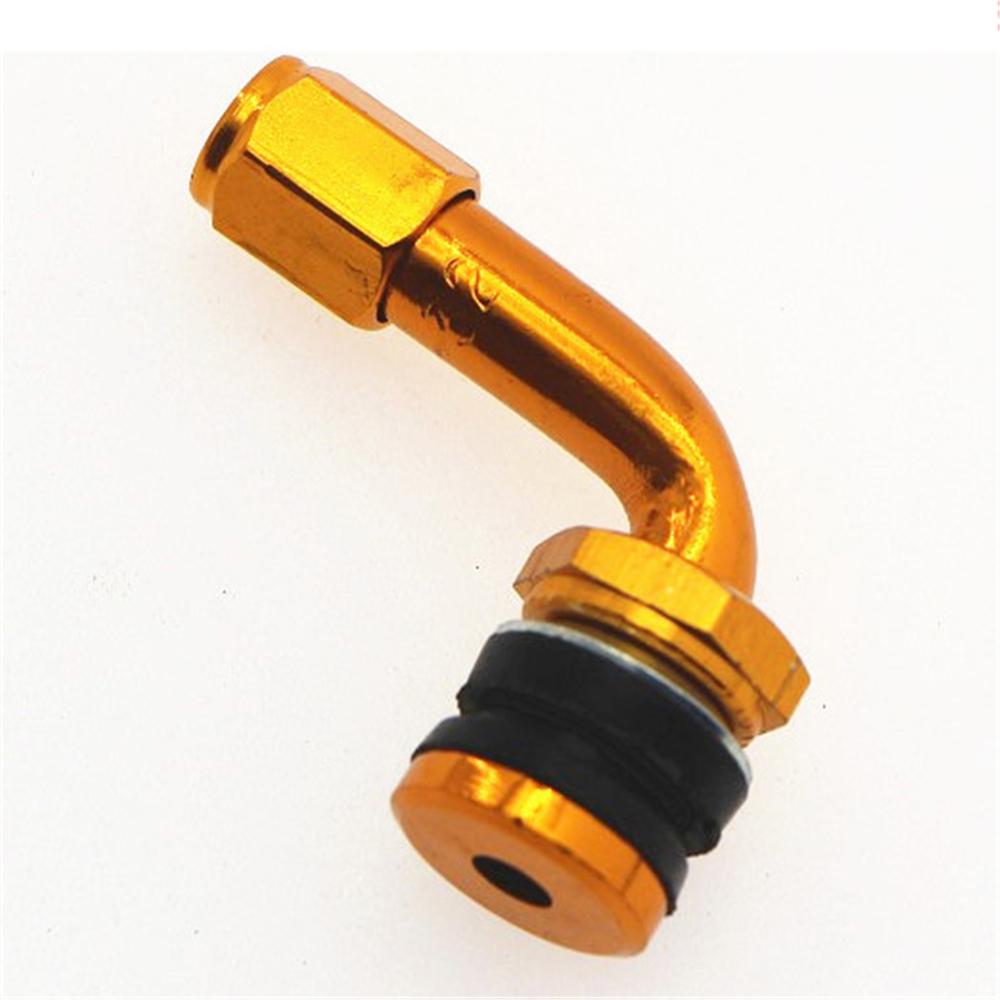 Valve Stems For Rim Wheel Parts 90 Degree CNC Motorcycle Rim Motorcycle Valve Stem Valves Stem Cap