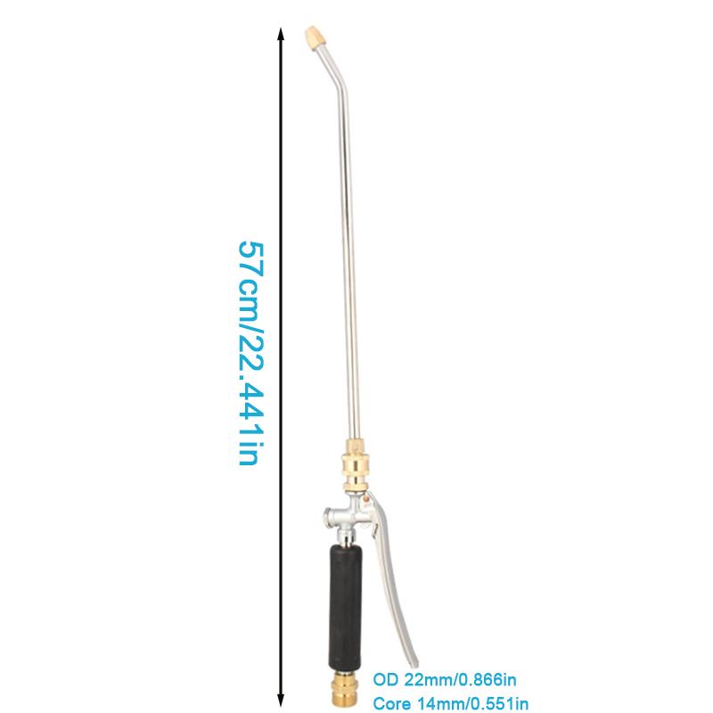 M22-14 Pressure Washer Gun - Multi-Purpose Nozzle with 1/4'' Quick Connect Extension Wand for Multi Scene Cleaning