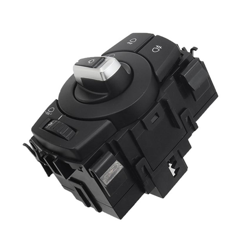 ABLZ-Fog Light Control Switch 61319169405 Headlight Switch Rotary For BMW 1 3 X1 Series E82 E88 E90 E91 E84 2008-2015