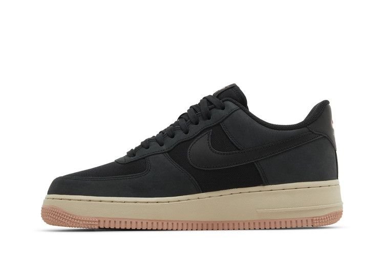 Men's Sneakers Nike Air Force 1 Low '07 LX Black Red Stardust Black/Red Stardust/Sanddrift/Black