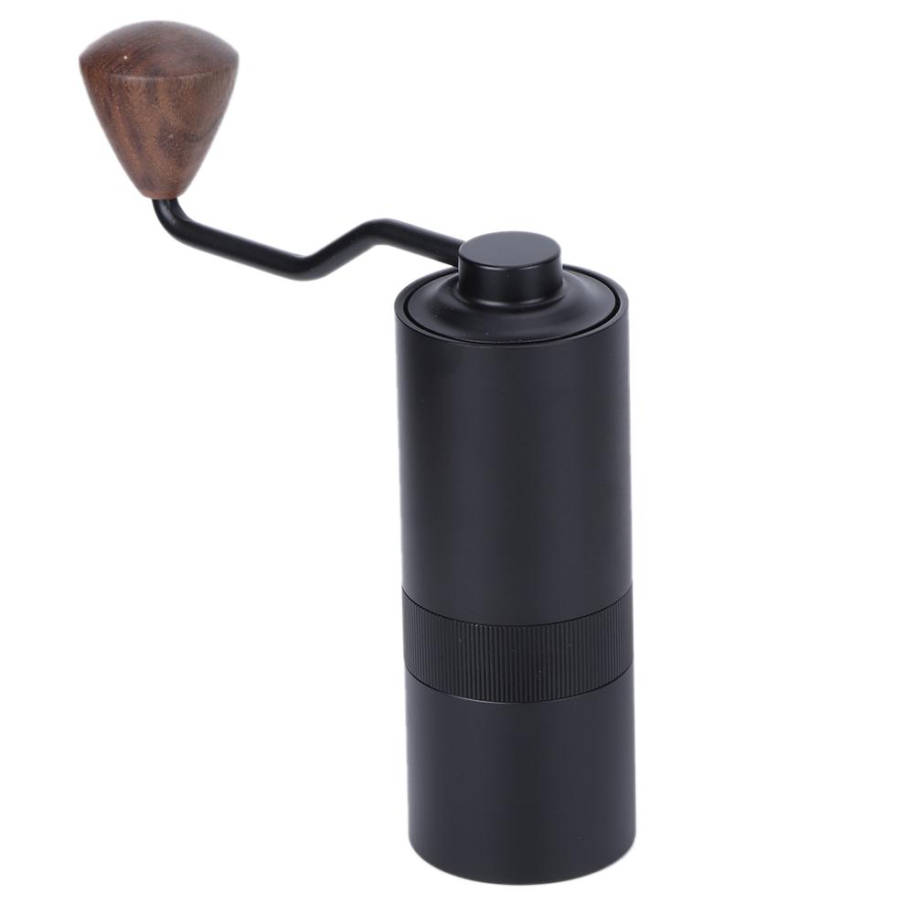 Manuelle Kaffeemühle mit einstellbarer Mahleinstellung, Kaffeebohnen-Handmühle für Zuhause und Büro