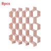 Modern Pp Drawer Divider Organizer For Bedroom Closet And Travel Storage
