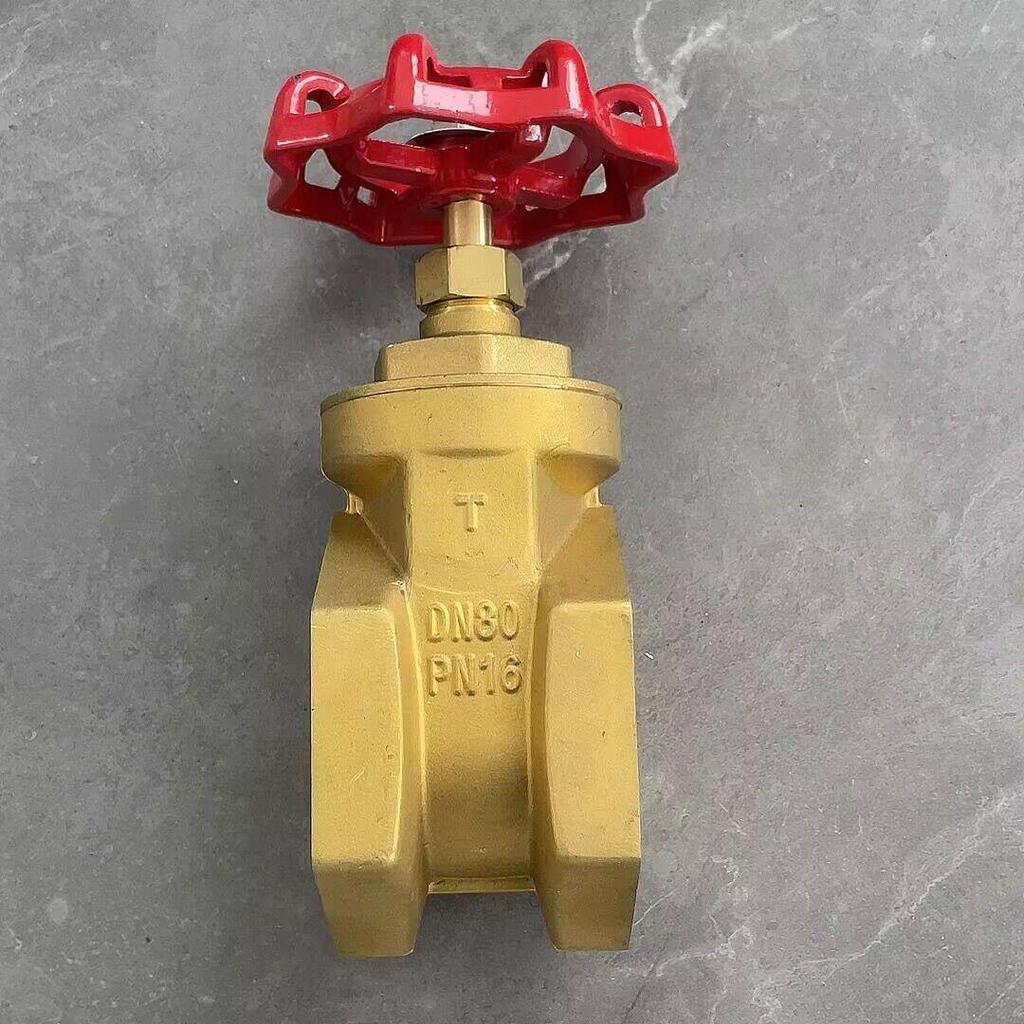 Brass Gate Valve for Water Meters with Thickened Silk Thread and PPR2 Double Hot Melt (4-6 Points)