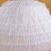 Sottogonna con Cerchio Traspirante in Tulle per Abito da Sposa Struttura Stabile Facile da Riporre Sottogonna per Abito da Sposa