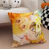 Anime bittersweet YYour Lie in April Cushion Cover Throw Pillow Cover Hidden Button Durable Polyester Chair Cushion