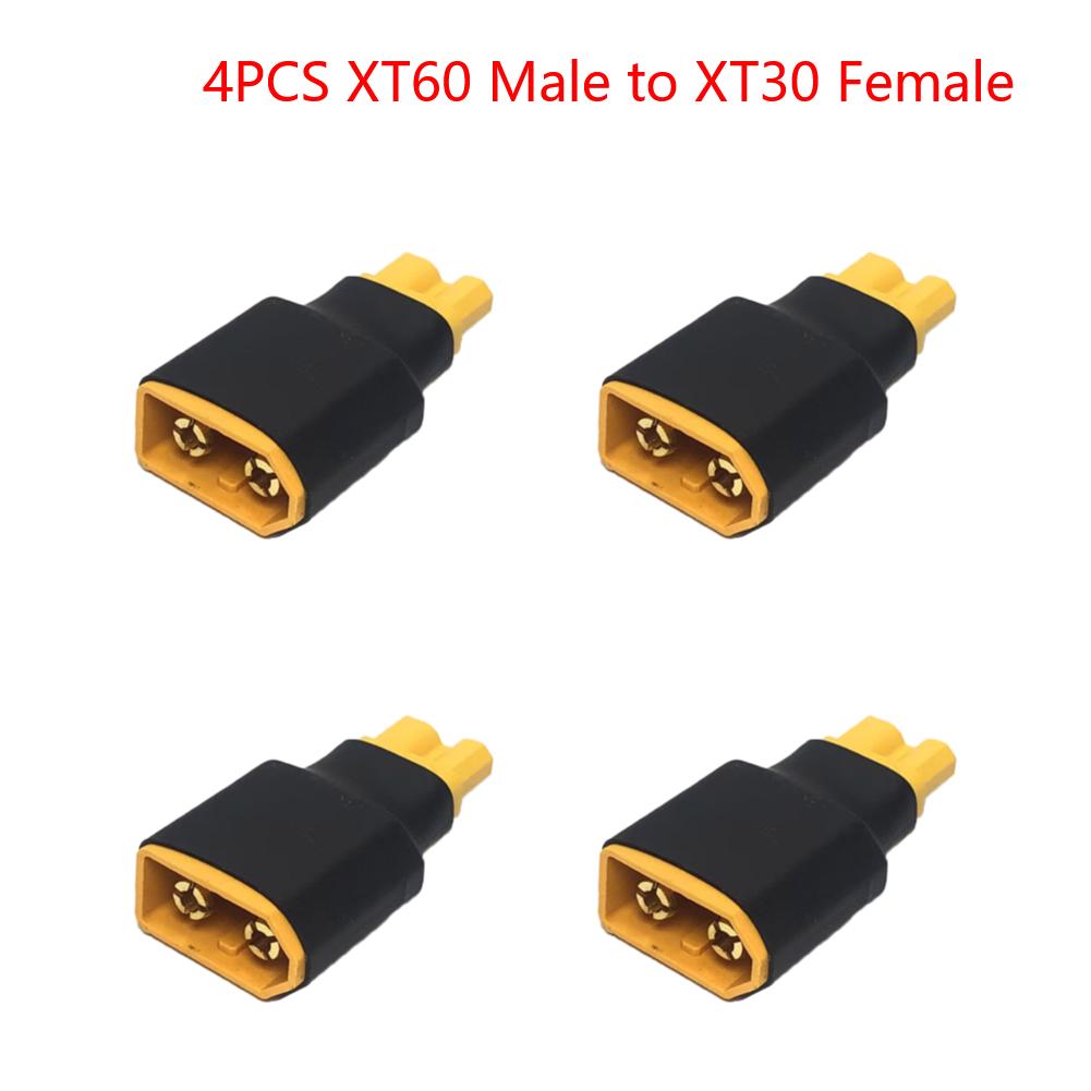 Plastic Adapter Converter DIY Accessories XT60 To XT30 Parallel Adapter Converter Replacement Plug Converter for RC Car Airplane