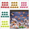 10pcs Decorative Realistic Goldfish Lifelike Moving Goldfish Plastic Gold Fish   Aquarium