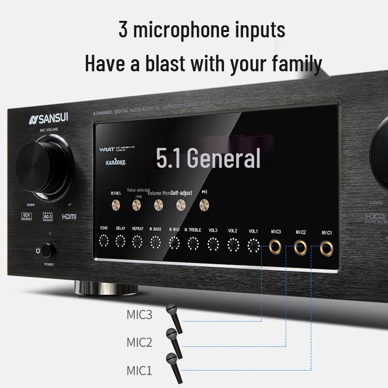 SANSUI DM-10A Home Theater Amplifier