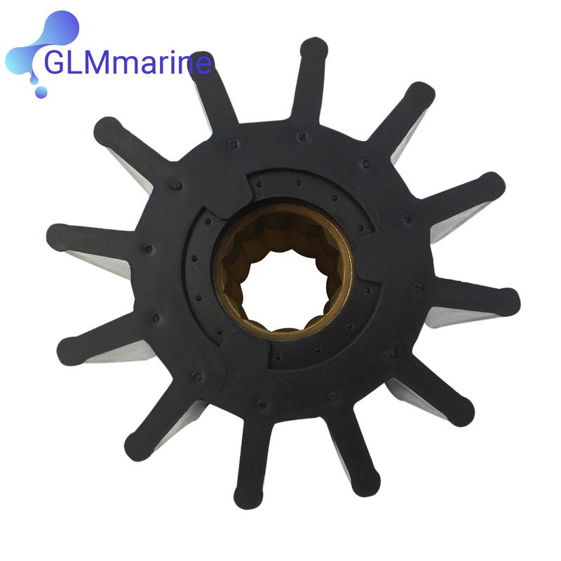 17936-0001P Impeller 17936-0001-P For Jabsco 17936-0001 Marine Engine Water Pump Replace Detroit 5196168 5197222 5196846 8924839