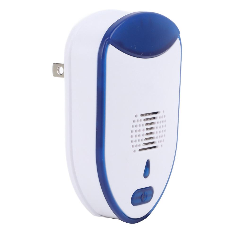 Electronic Mice Repeller Silent Operation Wide Coverage Area Ultrasound Cockroach Repeller for Bedroom Office