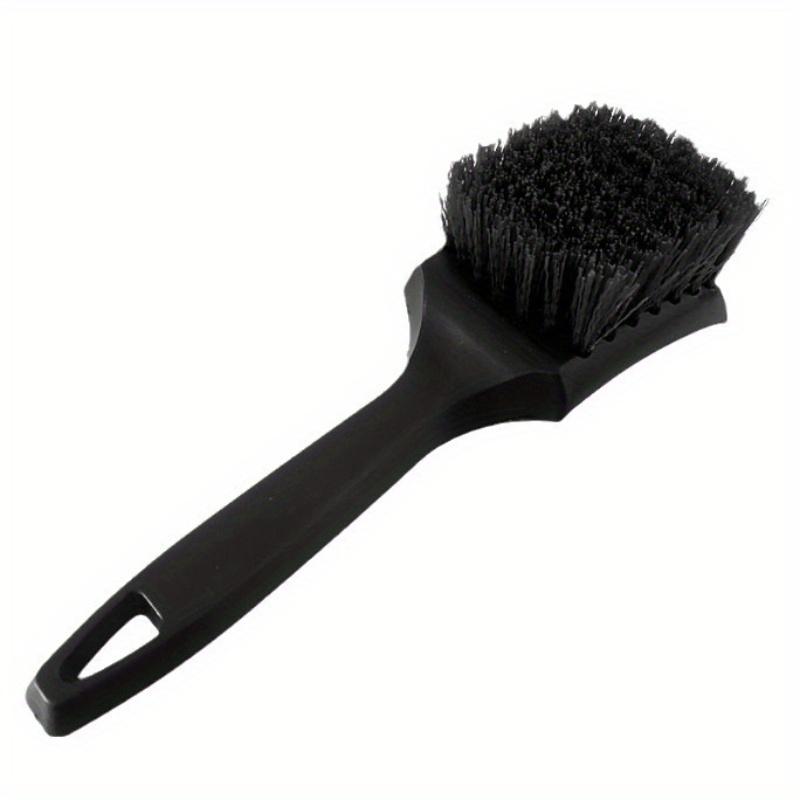 Car Tire Brush - Soft Bristles Long Handle Wheel Hub Cleaner for Auto Cleaning