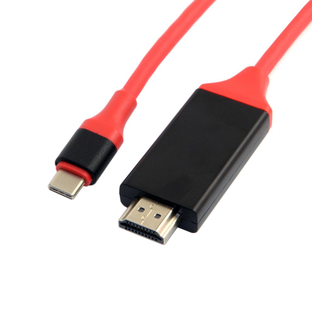 USB C to HDMI USB 3.1 Type C Male to HDMI Male 4K High Speed Cable Adapter for 2017 MacBook ChromeBook Pixel Samsung Galaxy S8
