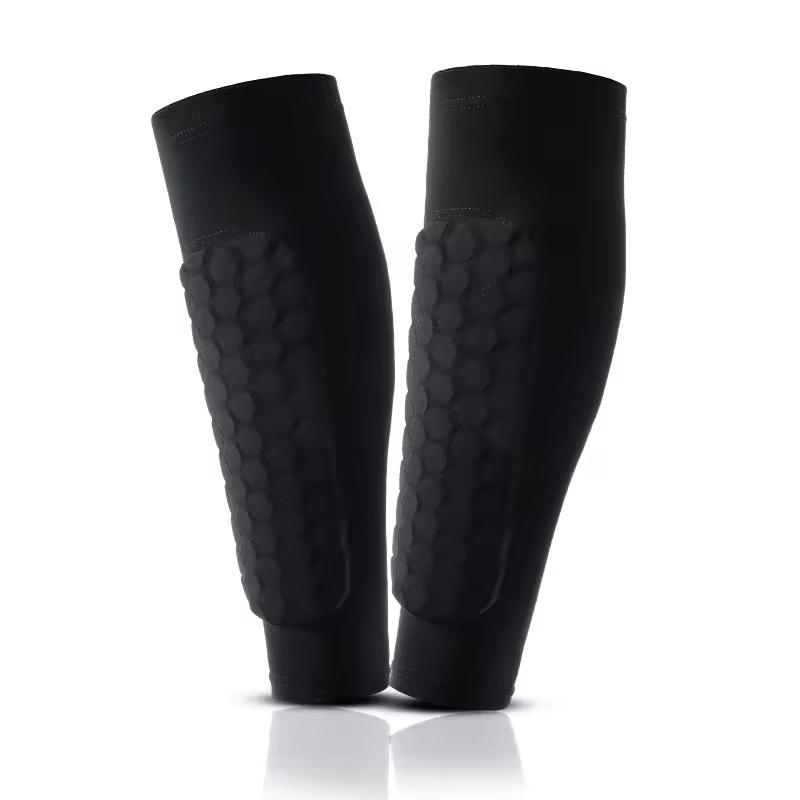 Soccer Protection Tibia Ski With Honeycomb Pad Sports Shin Splints Calf Protection Sleeve Trail Running Leggings Football Socks