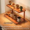 Freestanding Countertop Organizer Shelf Easy Access Tabletop Cup Holder  Kitchen Use