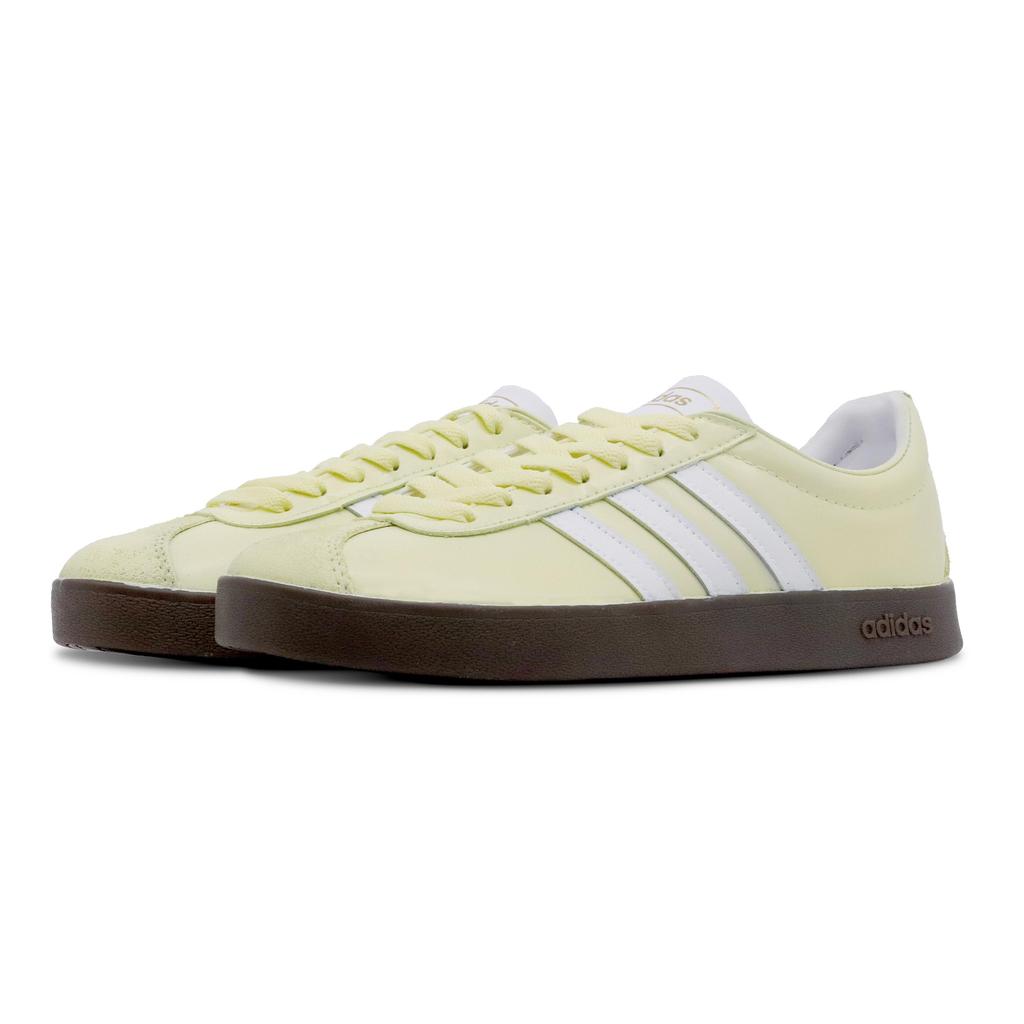Adidas Neo Vl Court Tree Inside, Flowing Custard Slip Resistant Low top Skateboard Shoes Unisex Yellow ID6015(Team269-)