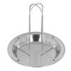 Vertical Stainless Steel Chicken Roaster Rack Thickening Prevent Stick Chicken Roasting Pan with Rack for Camping
