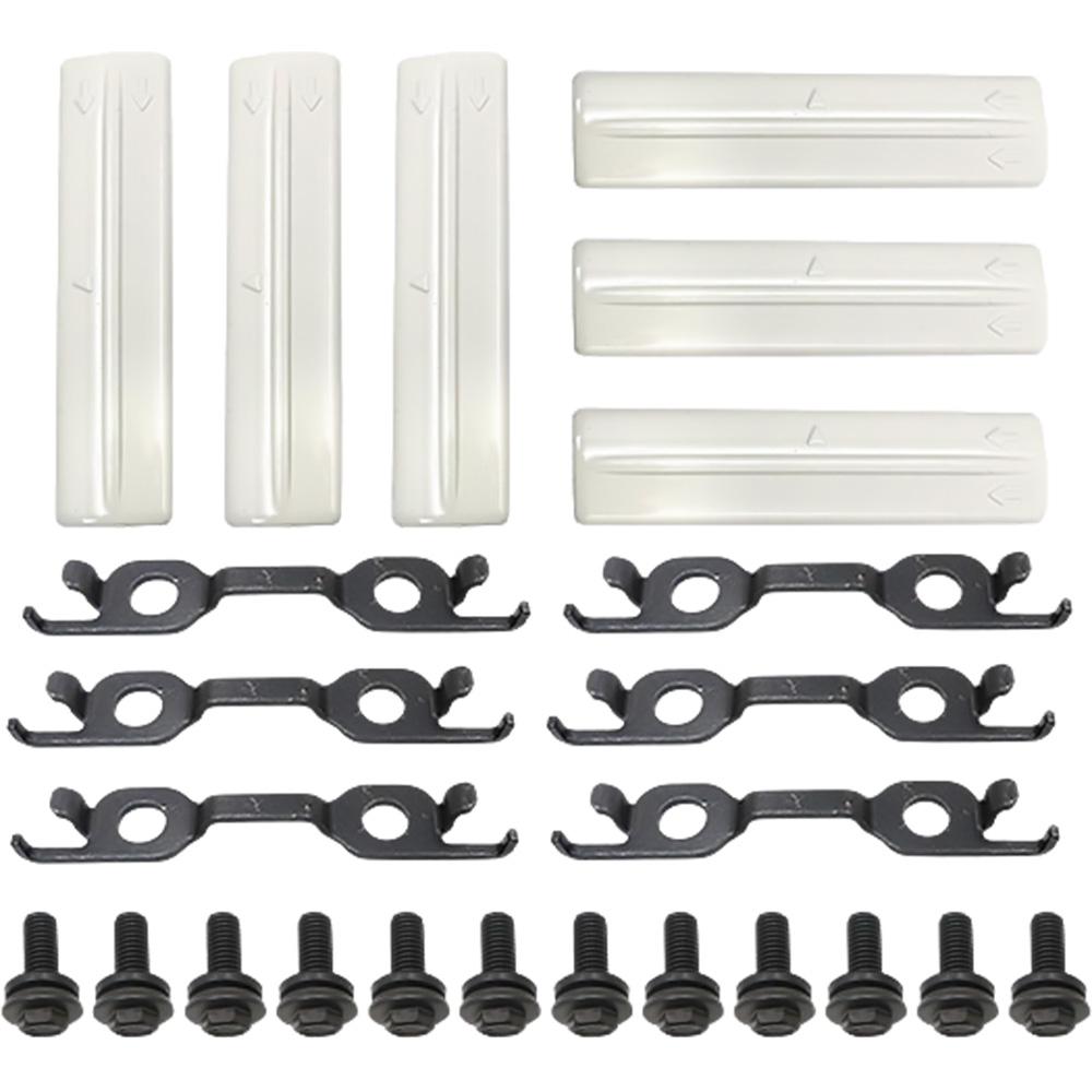

7559635020A0 7559635020D0 6Pcs Car Roof Rack Removal Kit Rack Cap for Toyota 4Runner RAV4 Highlander FJ Lexus LX570 GX470