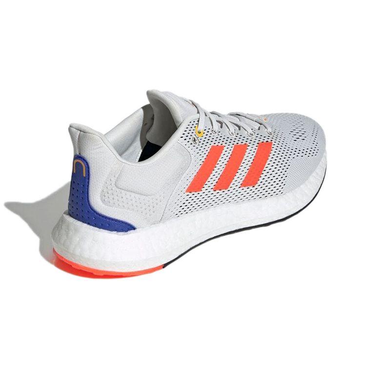 Adidas PureBoost 21 White Solar Red Men Sneakers Crystal-White Sonic-Ink GY5102