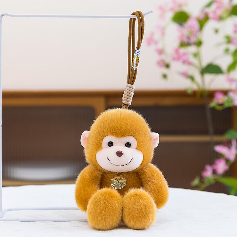 Adorabile Bambola Animale di Peluche - Compagno da Tavolo e Portachiavi per Bambini