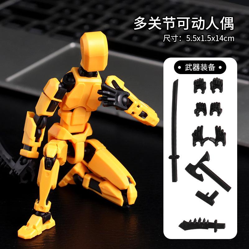 Diy Self Assembling Multi-Jointed Movable Shapeshift Robot 3.0 3D Printed Mannequin Dummy 13 Action Figures Toys