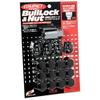 KYO-EI (Kyoei Sangyo) Wheel Lock Nuts Bull Lock [Spherical Seat 12R] M12 P1.5 19HEX 16pcs Black K0601B-12R Compact Honda Genuine Aluminum Anti-theft