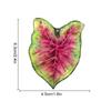 Creative Acrylic Tropical Plant Magnetic Fridge Sticker - Simulation Leaf Design