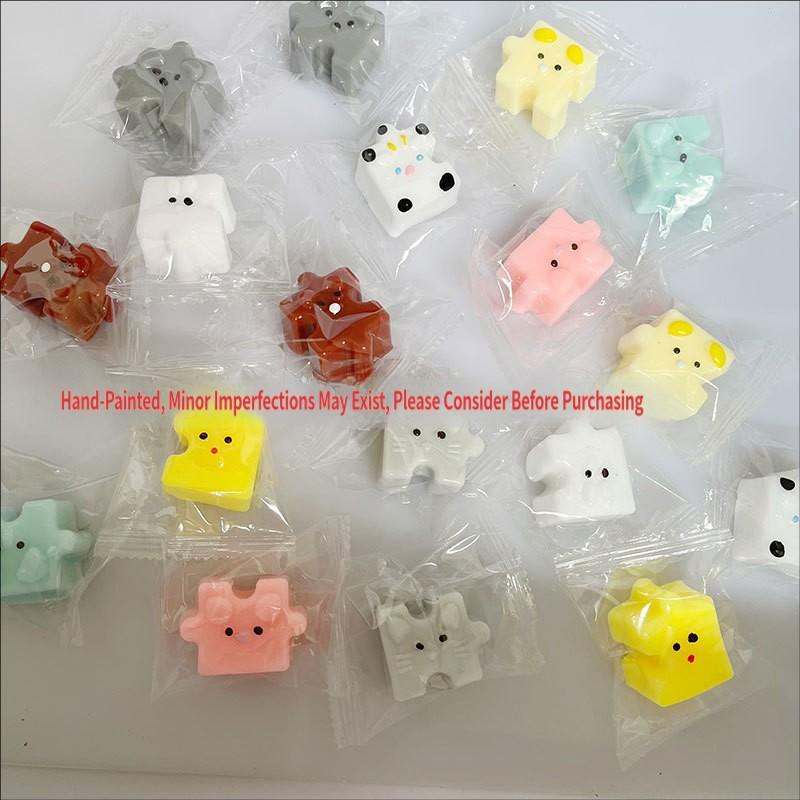 Cartoon Animal Jigsaw Puzzle Pinch Music Slow Rebound Decompression Children'S Toy Super Soft Mud