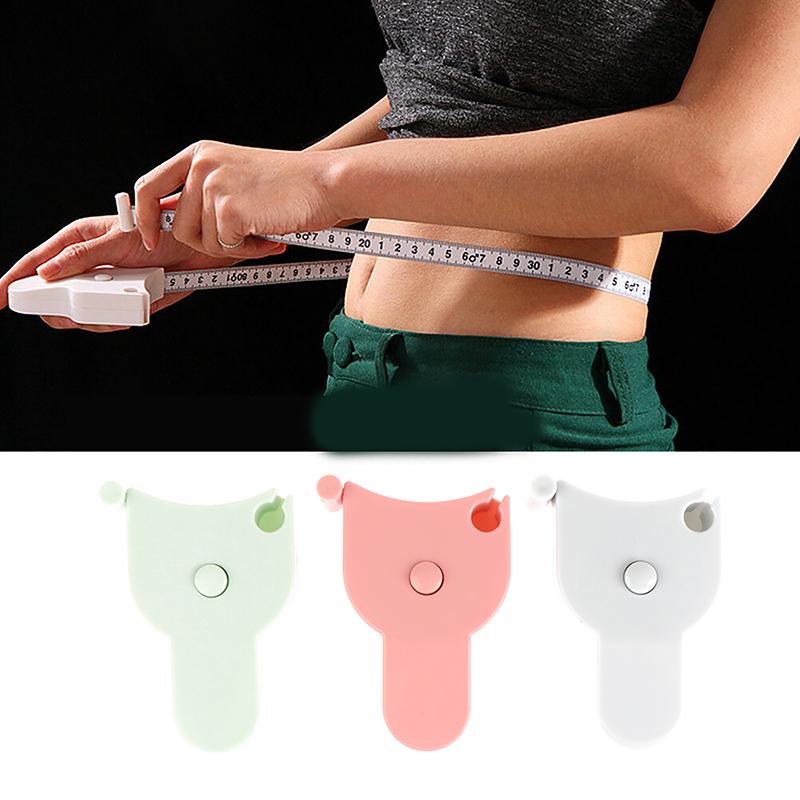 Mit Griff, selbstspannendes Körpermaßband, Lineal, Schneider, Schneiderei, Messlineal, Meterfilm, für Taille, Brust, Beine