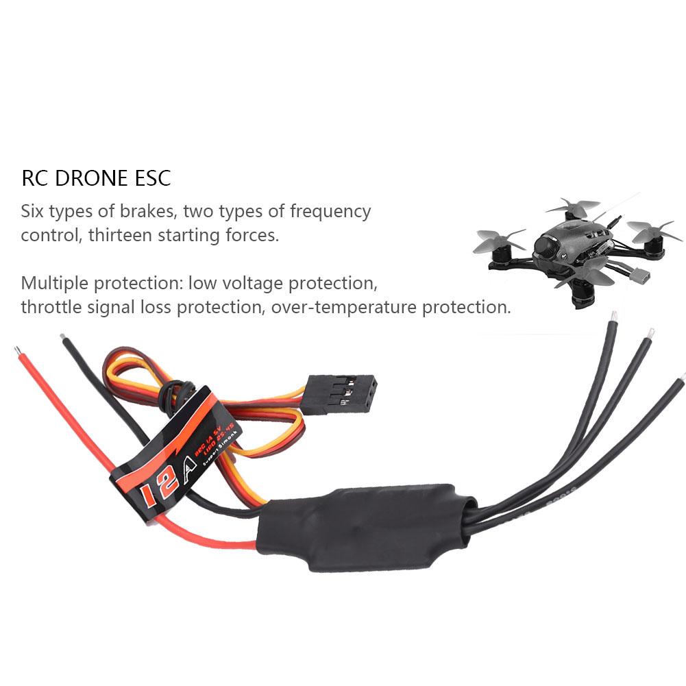 EMAX Simon Series BLHeli 12A ESC 23S Battery for 130210mm Racing Drone (12A)