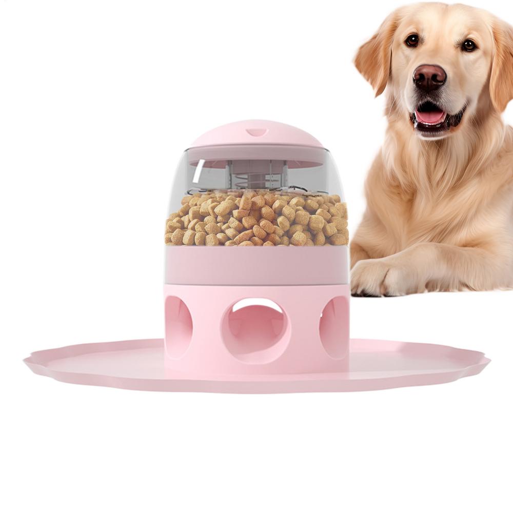 Treat Dispensing Dog Toys Interactive Food Toys For Dogs Large Capacity Feeder For Training Entertainment Mental Stimulation