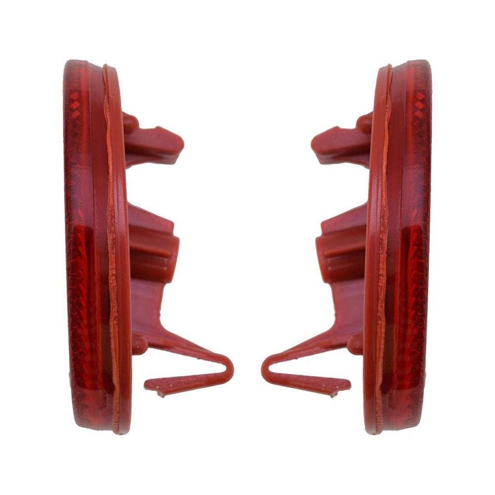 2x Rear Bumper Reflector Red For 2015-2017 Nissan Juke Left & Right 26560-EQ00A