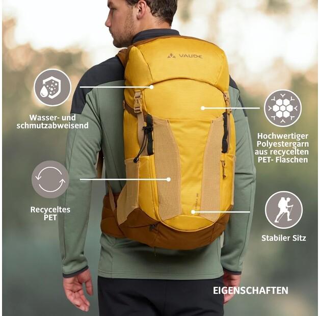 Backpack Vaude Brenta 30 Burnt Yellow (47363-317)