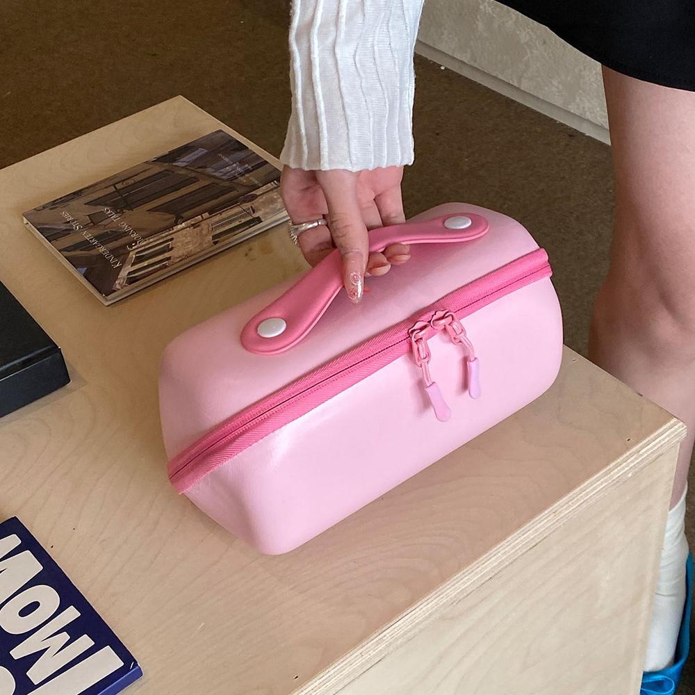 Fashion Large Capacity Capsule Cosmetic Bag Colorful Portable Travel Makeup Bags Luxury Design Toilery Washing Bags for Women