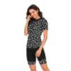 Split Short-sleeved Surfer Suit Sunscreen Women's Swimsuit Wetsuit Fashion Swimsuit
