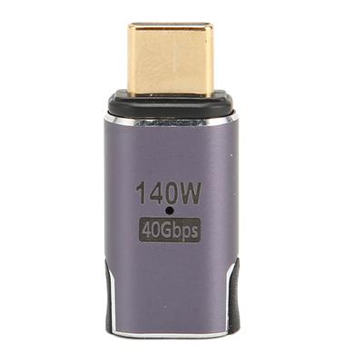 USB C Magnetic Adapter 24 Pin PD 140W Fast Charging 40Gbps 8K HD Mini Magnetic USB C Adapter Connector for PCs Tablets