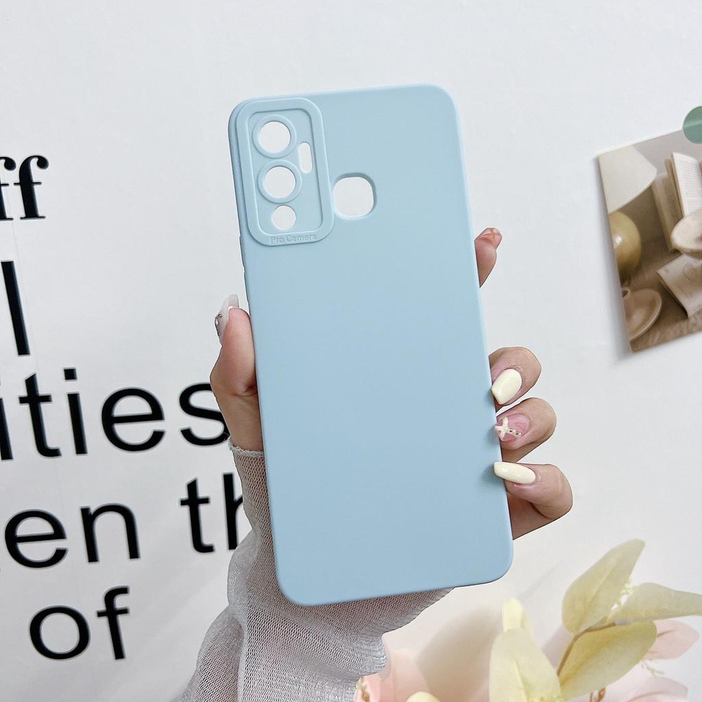 Infinix Hot 40 & Tecno Spark 10 Pro Solid Color Phone Case - African Model