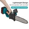 3000W Removable 8-inch Mini Electric Chainsaw For Fruit Tree/Garden Trimming