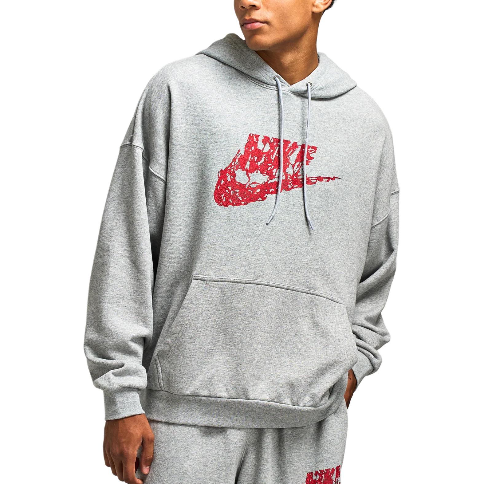 

Nike X Stranger Things Collaboration Sportswear FW25 Pullover Hoodie Simple Long Sleeve Sweatshirt Unisex Hoodies IB5660-063 2XL