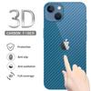 5Pcs Carbon Fiber Back Screen Protector Film Sticker For iPhone 11 12 13 Mini 14 15 16 17 Pro Max X XR XS XS Max SE 2020 6 6s 7 8 Plus